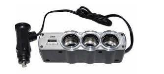 In Car Tripple Socket + USB
