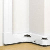 Legrand Double Compartment Snap-On Trunking with Cover 2m - White