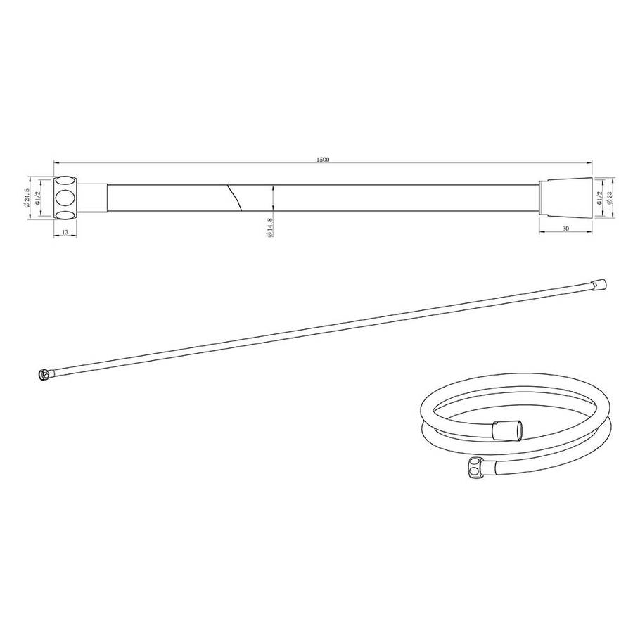 Cobra Seine Hand Shower Hose