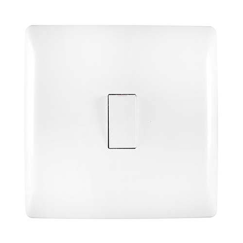 Crabtree Diamond 1 Lever Light Switch 2P 4 x 4