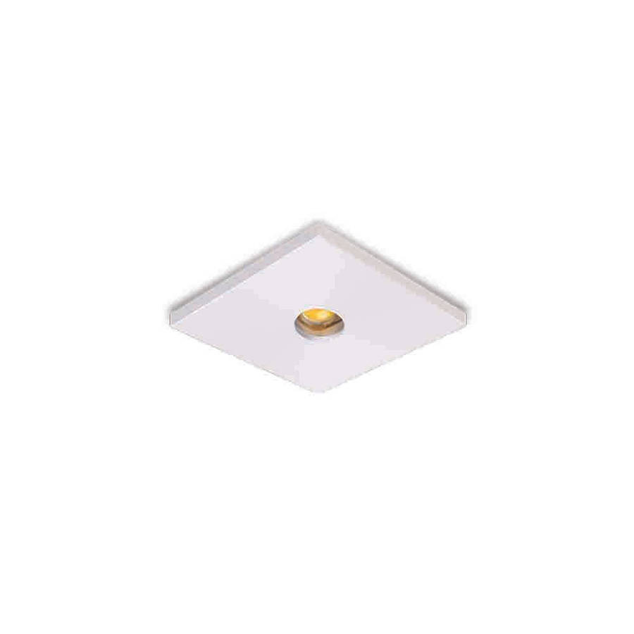 Spazio 2287.6 Starled Recessed Downlight 1W 100lm 3000K 24x24mm