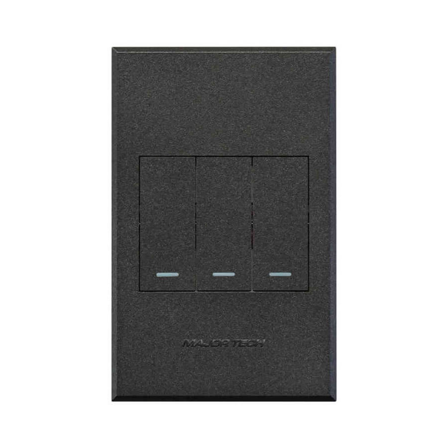 VETi 3 3 Lever 2-Way Light & Dimmer Switch 4 x 2