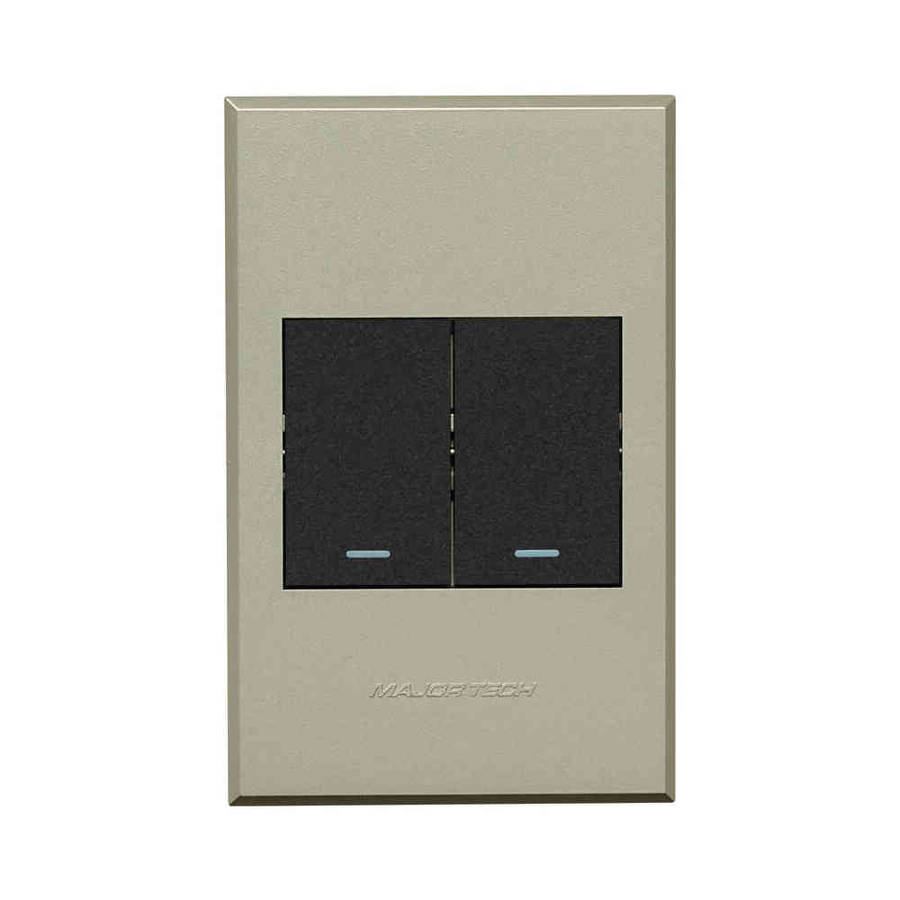 VETi 3 2 Lever 1-Way Light Switch 4 x 2