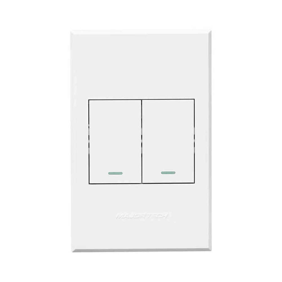 VETi 3 2 Lever 2-Way Light & Dimmer Switch 4 x 2