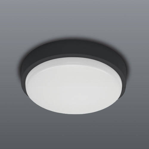 Spazio Flo Large sized Round 10W 1120lm Warm White Wall Light