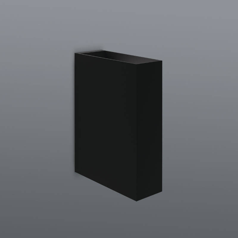 Spazio Razor Rectangular 6W 617lm Daylight Wall Light