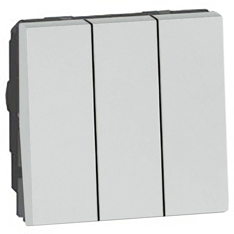 Legrand Arteor 1-Way 3 Gang Levered Switch Module