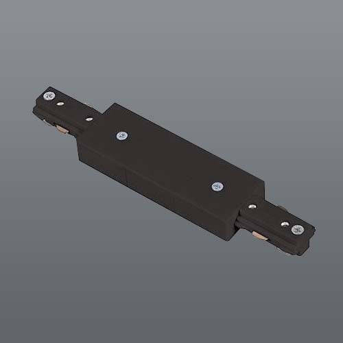 Spazio 3 Wire Slim Track Central Feed - Black
