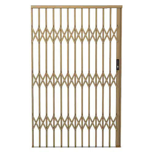 Xpanda Alu-Glide Security Gate 2150x2200mm - Matt Bronze
