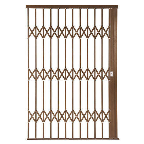 Xpanda Alu-Glide Plus Security Gate 2150x2200mm - Matt Bronze