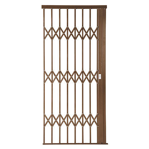 Xpanda Alu-Glide Plus Security Gate 2150x1000mm - Matt Bronze