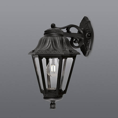 Spazio Anna/Bisso Resin Lantern - Black