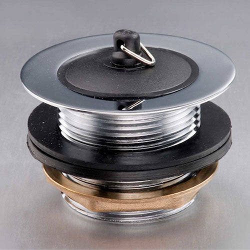 GIO Bath Waste 40mm with Plug - Chrome