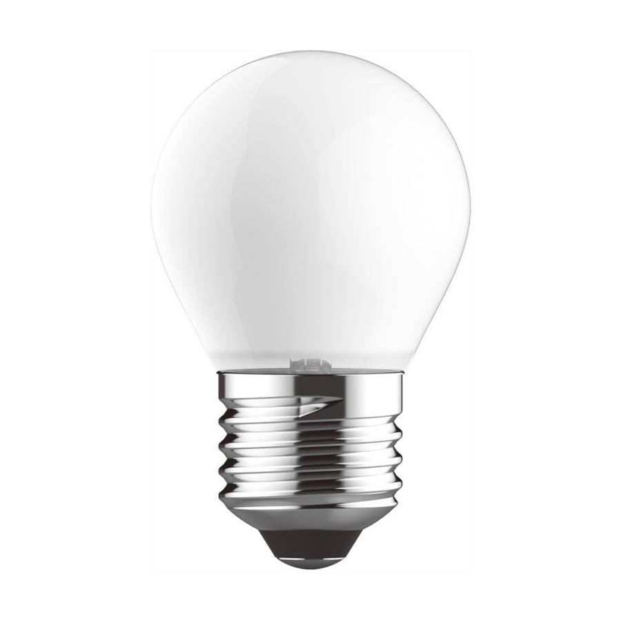 Bright Star LED Golf Ball Bulb G45 E27 4.5W 400lm 4000K - Opal