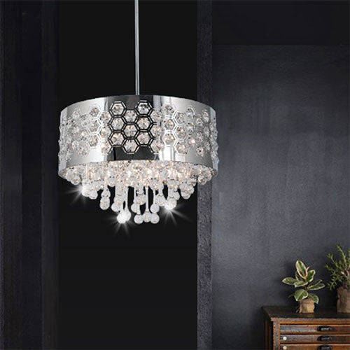 Bright Star Polished Chrome Chandelier