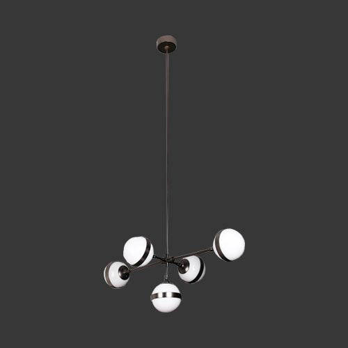 K. Light Art Décor Large Metal Pendant