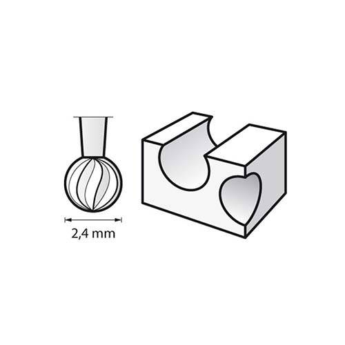 Dremel Engraving Cutter 107 2.4mm
