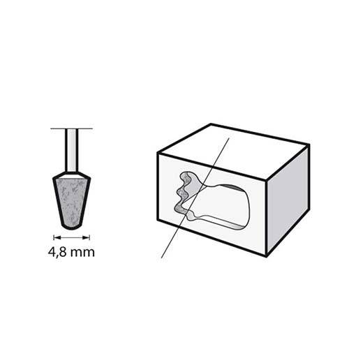 Dremel Silicon Carbide Grinding Stone 84922 4.8mm