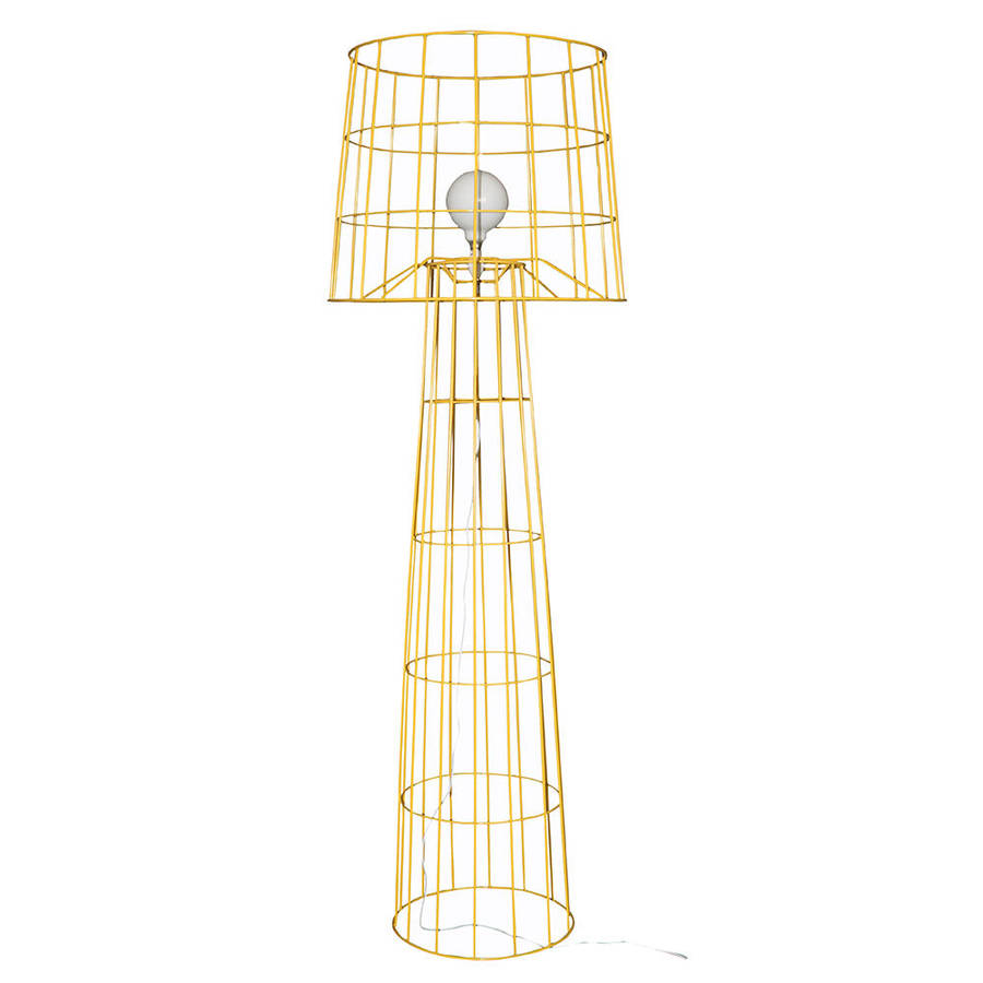 Wire World Lighthouse Floor Lamp & Shade