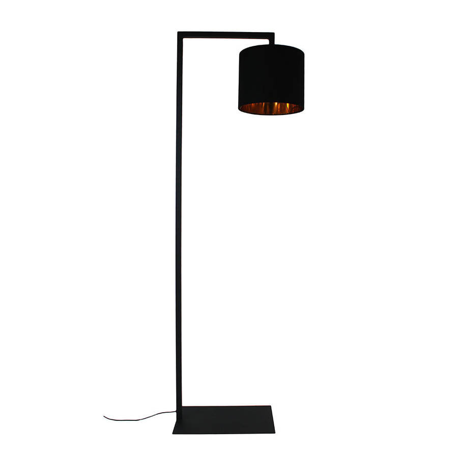 Wire World Hover Drum Shade Floor Lamp