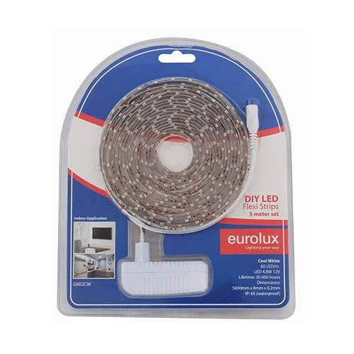 Eurolux LED DIY Strip Light Kit Strip 36W RGB 5m