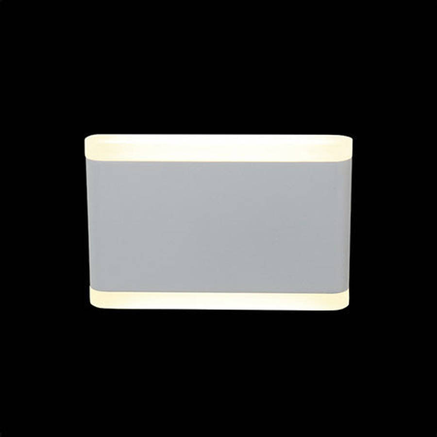 K. Light Slim Up & Down Medium Wall Light 3000K - White