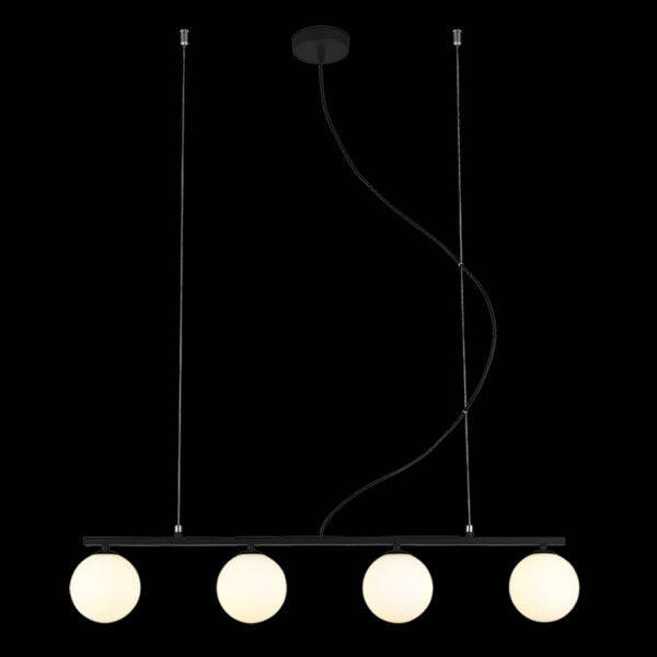 K. Light Linear LED 4 Light Globe Pendant