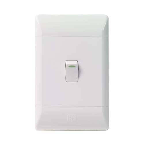 CBi PVC 1 Lever 2-Way Light Switch 4 x 2