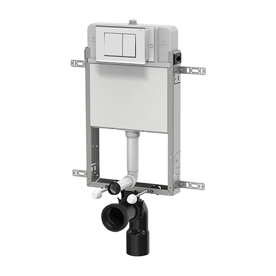 Lecico Concealed Cistern - White