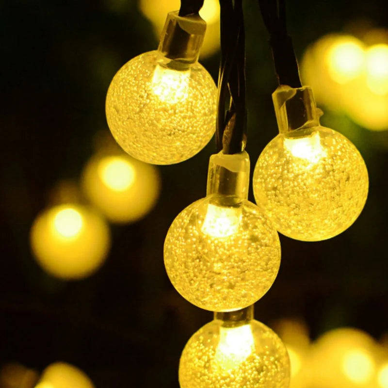Litehouse Solar Bubble Ball LED Fairy Lights