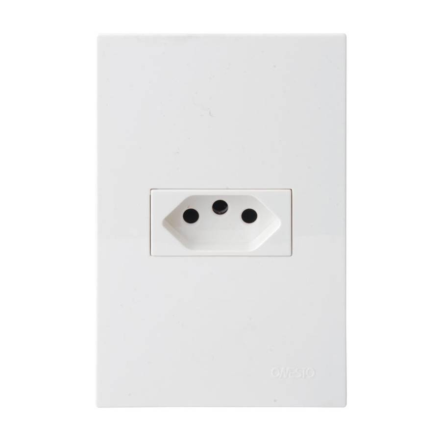 Onesto Matrix Unswitched Slimline Wall Socket 2 x 4