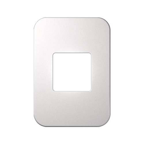 VETi 1 Wide Module Cover Plate 4 x 2 - White Trim