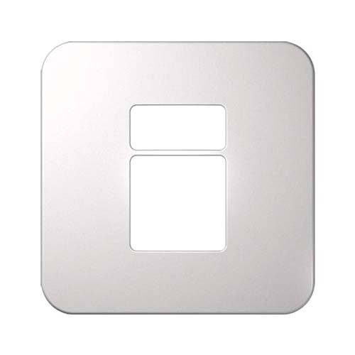 VETi 1 1 Horizontal & Wide Module Cover Plate 4 x 4 - White Trim