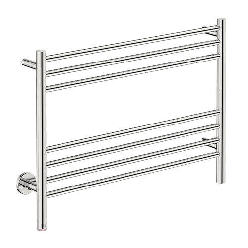 Bathroom Butler Natural 7 Bar Straight PTS Heated Towel Rail 800mm