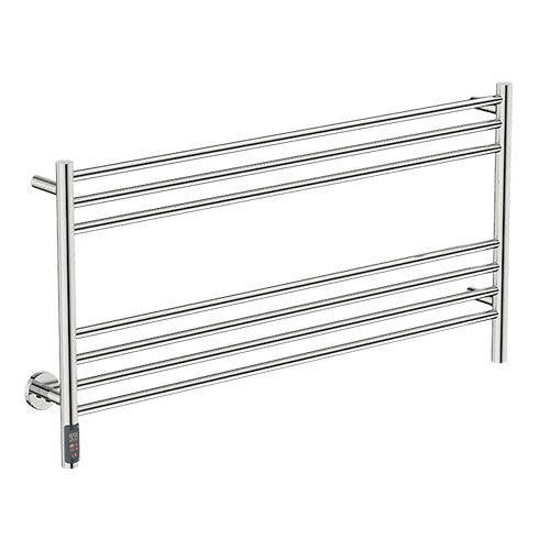 Bathroom Butler Natural 7 Bar Straight TDC Heated Towel Rail 1100mm