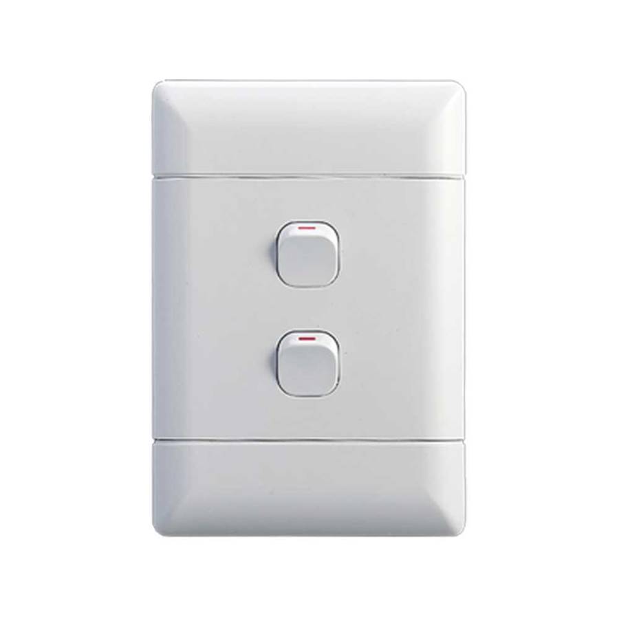 NEU 2 Lever 1-Way Switch 4 x 2