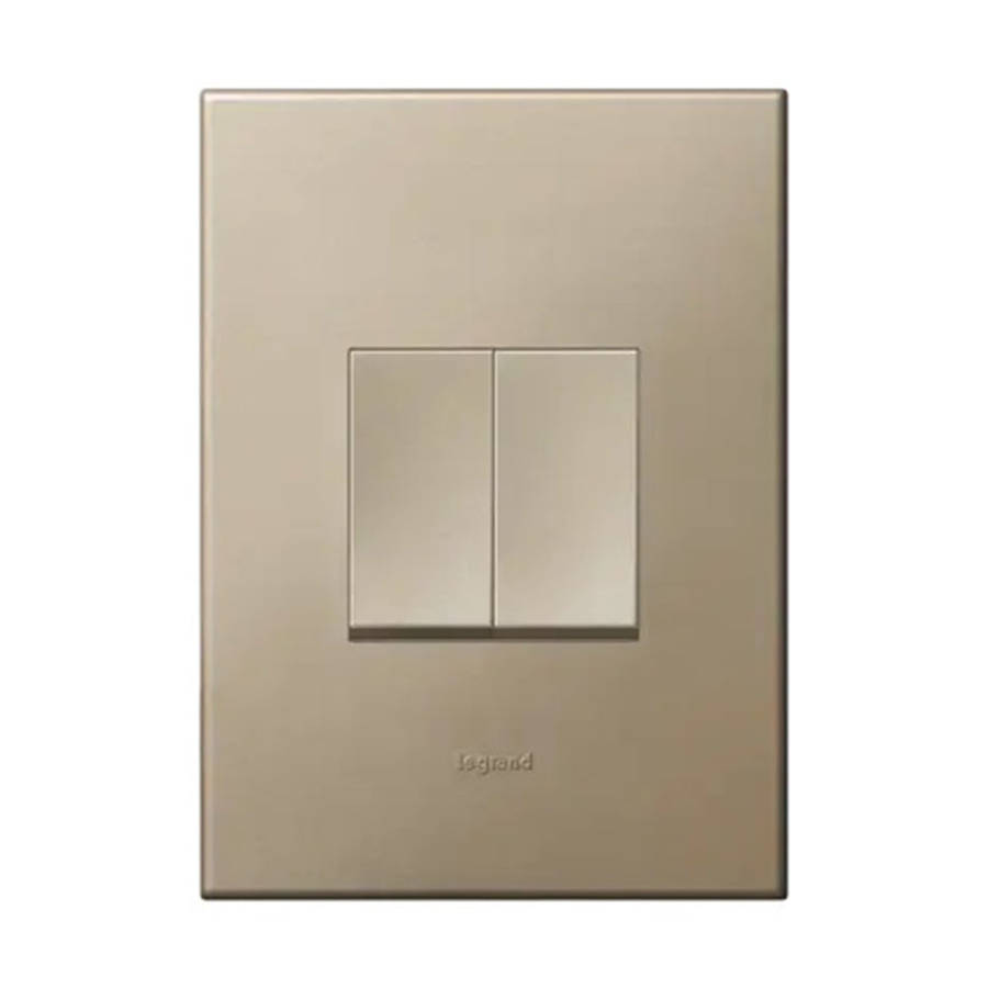 Legrand Arteor 2 Lever 1-Way Light Switch 4 x 2