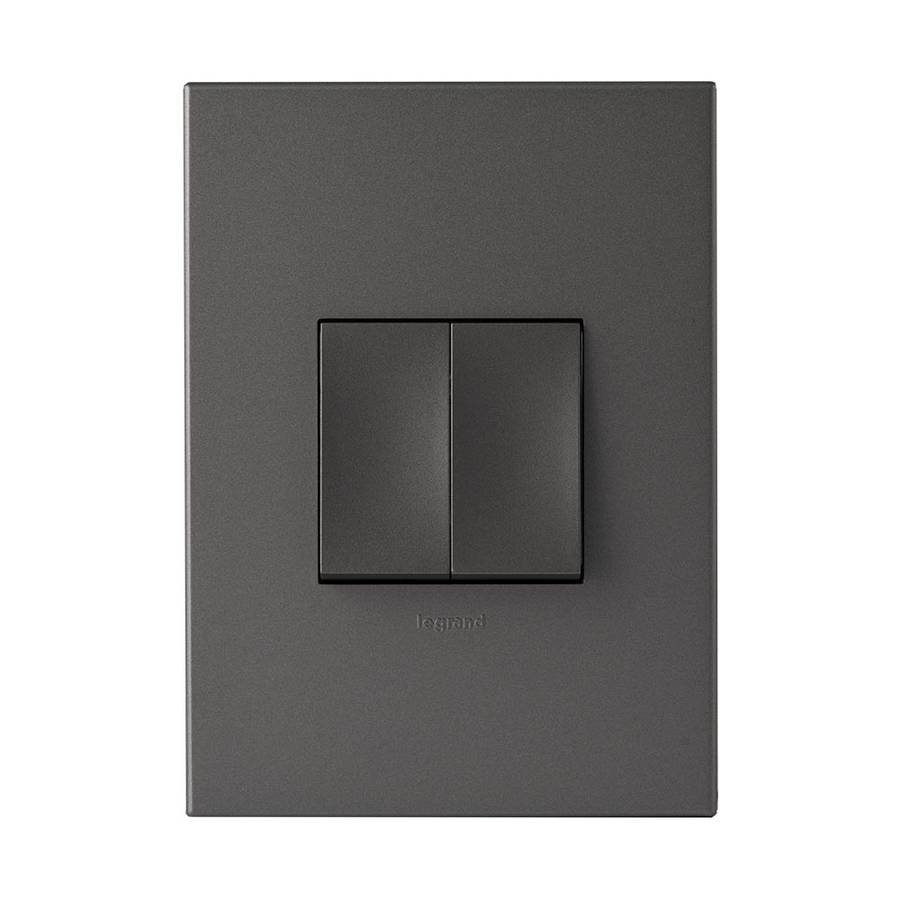 Legrand Arteor 2 Lever Switch with Dimmer 4 x 2