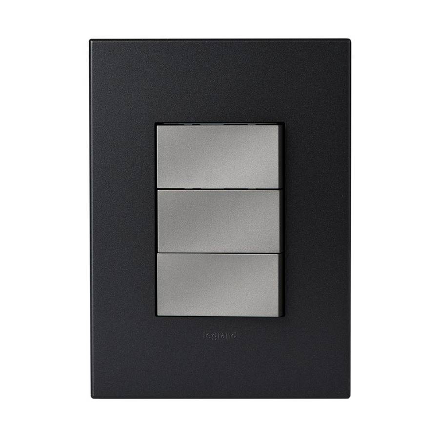 Legrand Arteor 3 Lever Switch with Dimmer 4 x 2