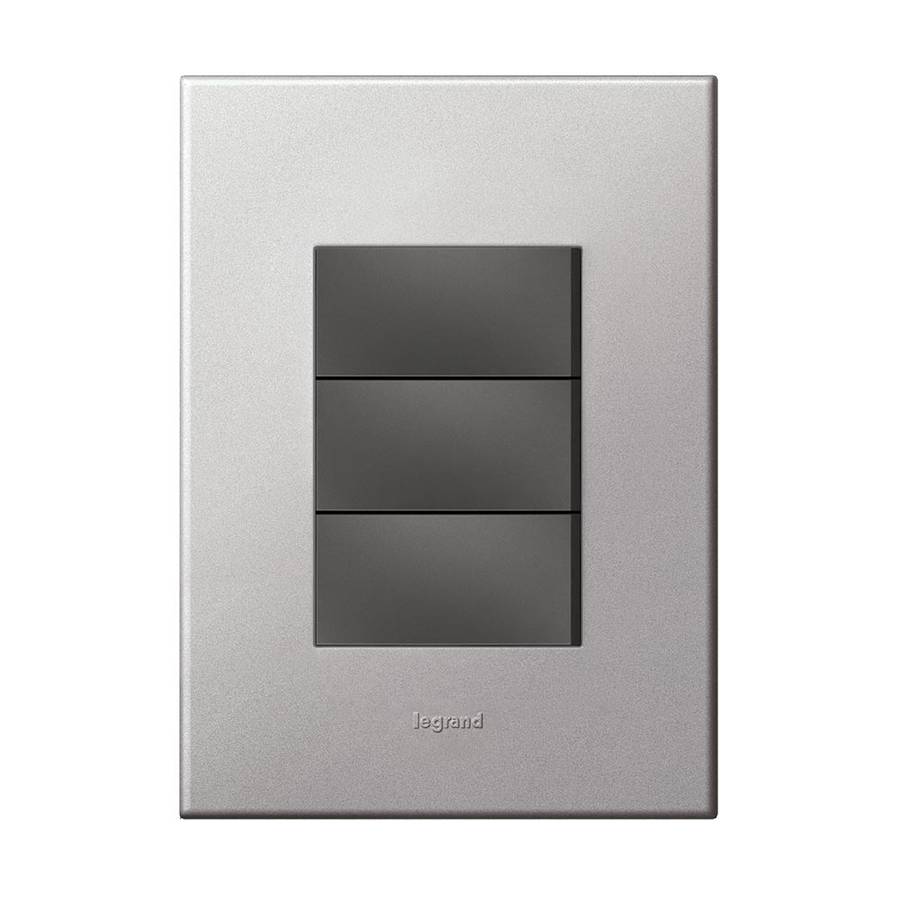Legrand Arteor 3 Lever Switch with Dimmer 4 x 2