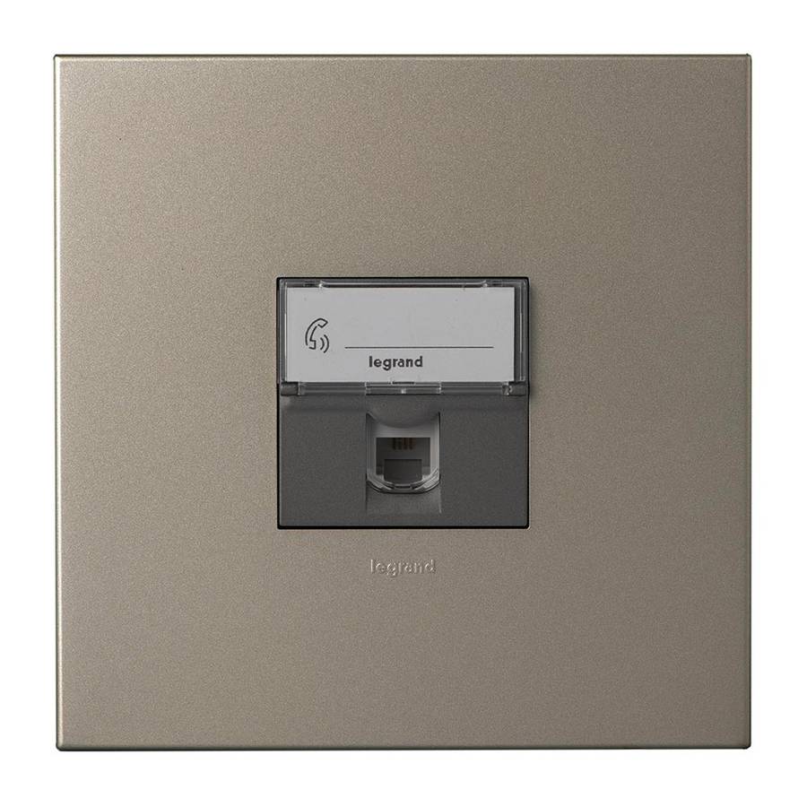 Legrand Arteor Telephone Socket 4 x 4