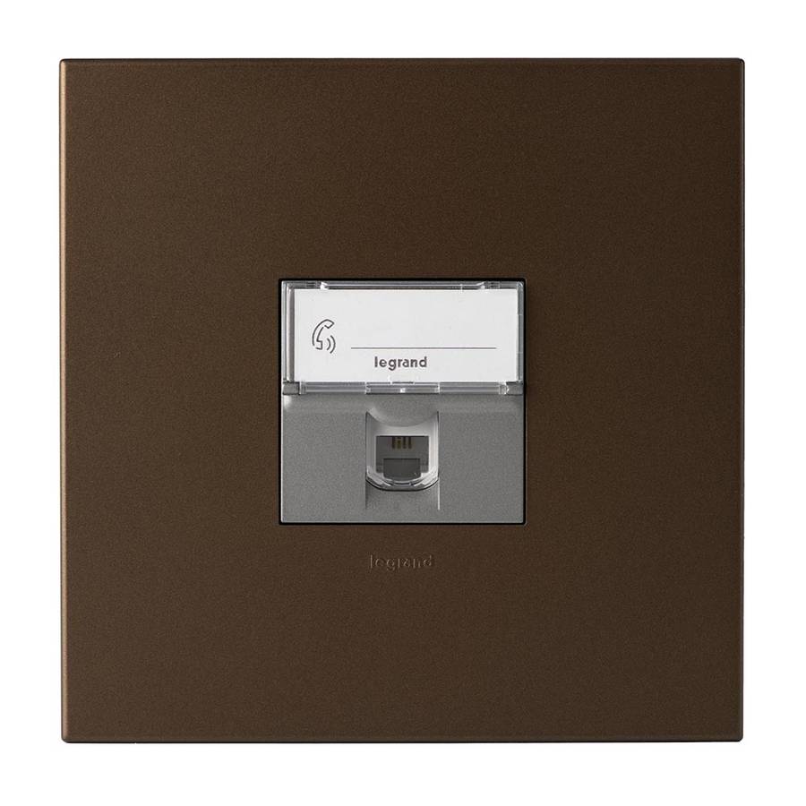 Legrand Arteor Telephone Socket 4 x 4