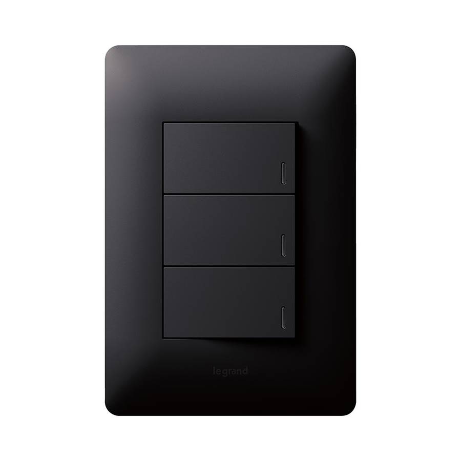 Legrand Ysalis 3 Lever 2-Way Light Switch 4 x 2