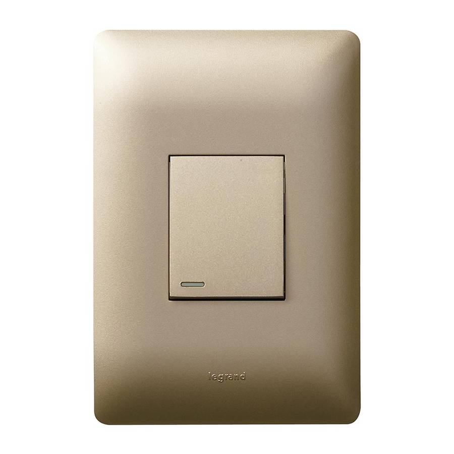 Legrand Ysalis 1 Lever Dimmer Switch 4 x 2