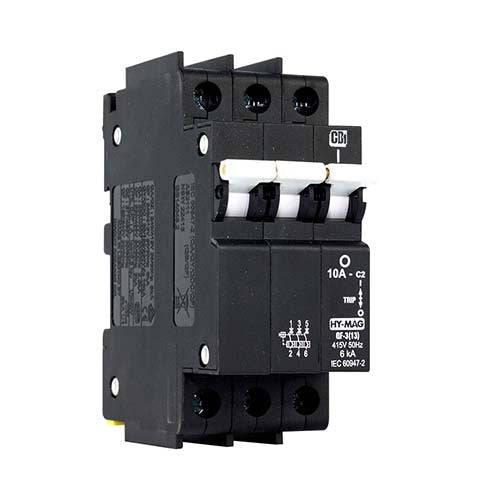 CBi QF-3(13) Dual Mount Circuit Breaker C1 3P 6kA