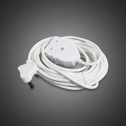 Selectrix Janus Extension Cord 10A - White