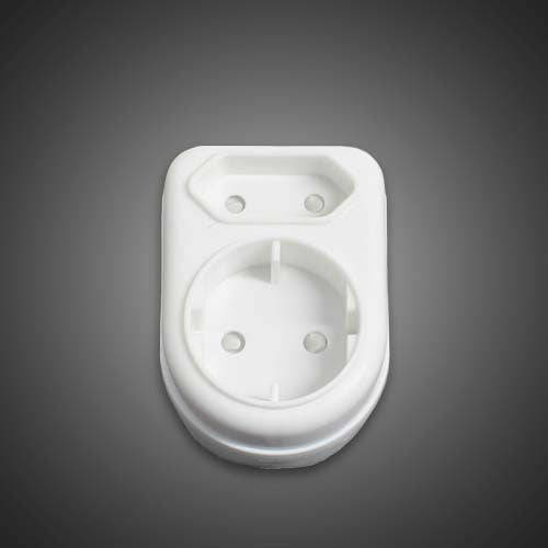Selectrix Adaptor Schuko Euro - White