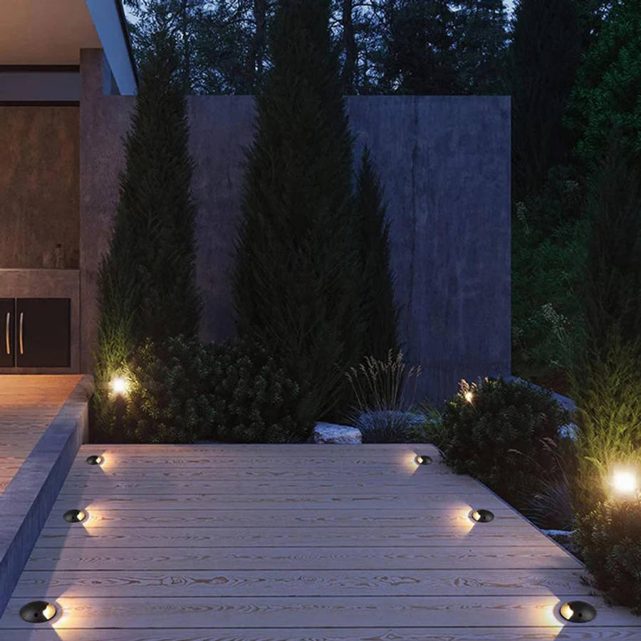 Spazio Pathway 4 Light Ground Light