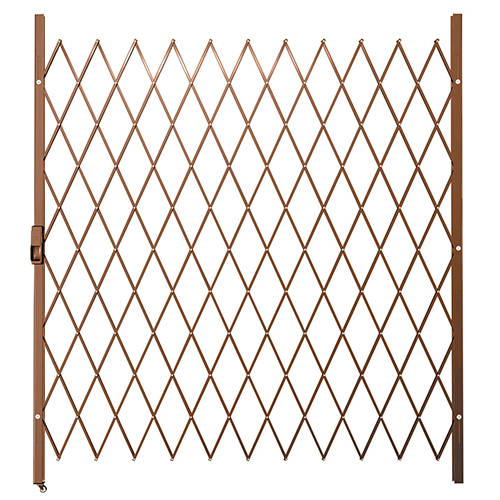 Xpanda Saftidor G Slamlock Security Gate 2000x1800mm - Matt Bronze