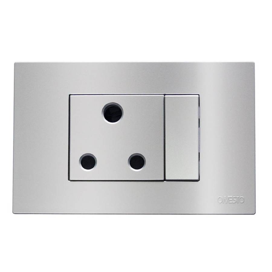 Onesto Matrix Wall Socket Horizontal RSA 2 x 4